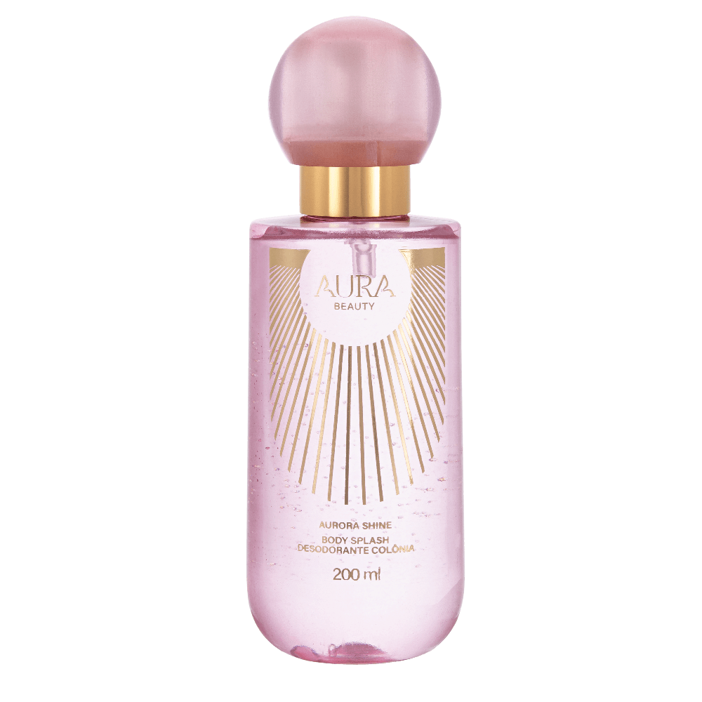Foto do produto Body Splash Desodorante Colônia Aura Beauty Aurora Shine Jade Picon 200Ml