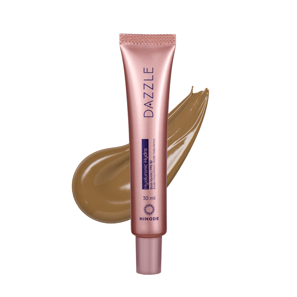 Foto do produto Base Líquida Hyaluronic Hydra FPS 30 Dazzle 30ml Médio 2