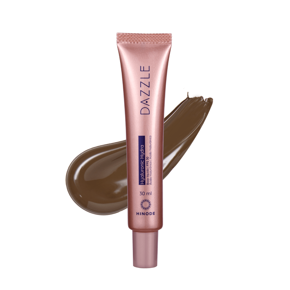 Foto do produto Base Líquida Hyaluronic Hydra FPS 30 Dazzle 30ml Escuro 2