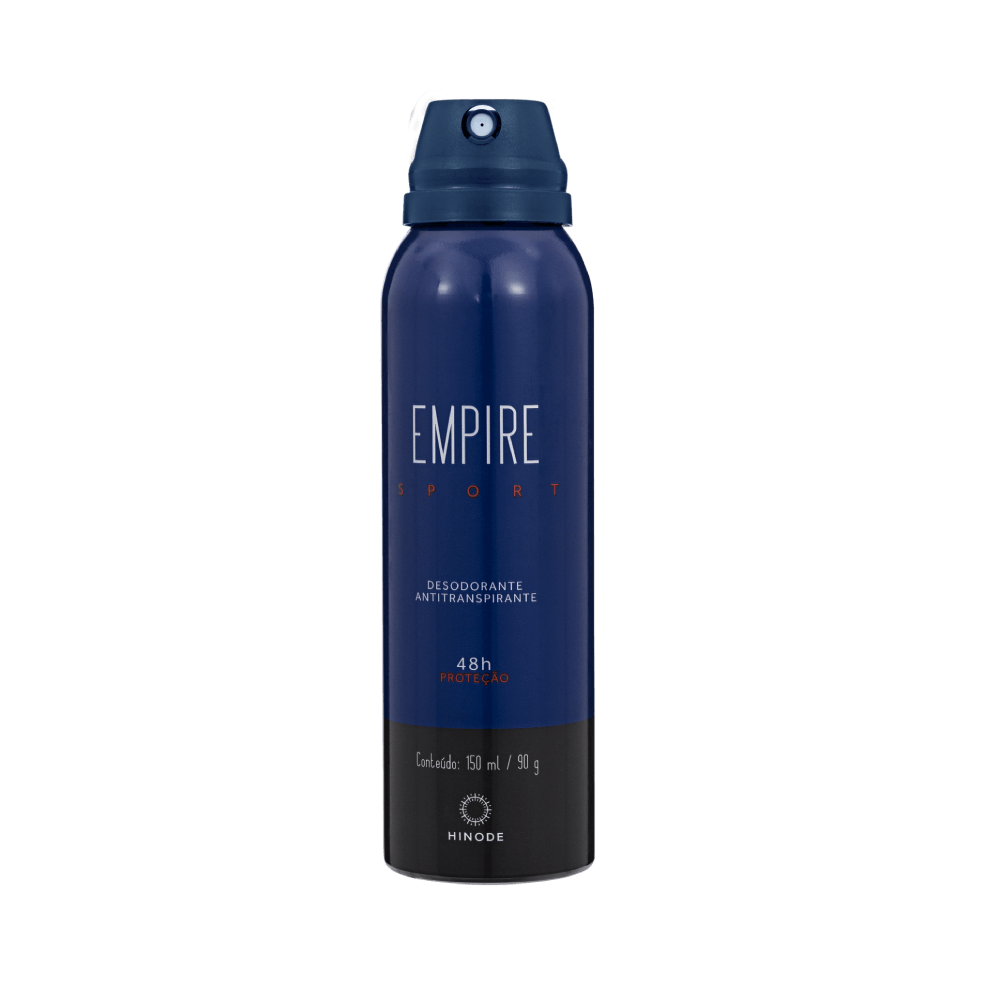 Foto do produto Desodorante Aerossol Antitranspirante Empire Sport 150ml