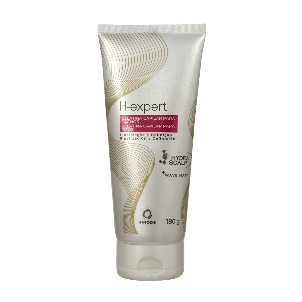 Foto do produto Gelatina Capilar Para Cachos Finalização e Definição H-Expert 180g