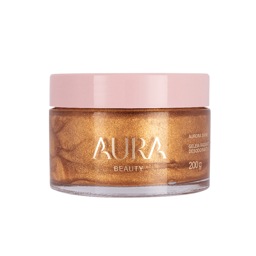 Foto do produto Geleia Radiante Iluminadora Aura Beauty Aurora Shine 200g