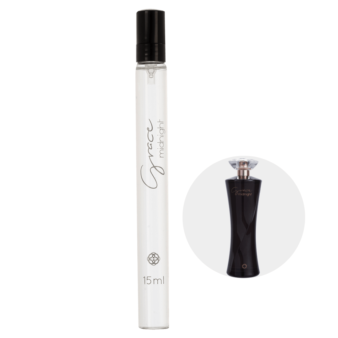 Foto do produto Grace Midnight Hinode Deo Colônia 15ml