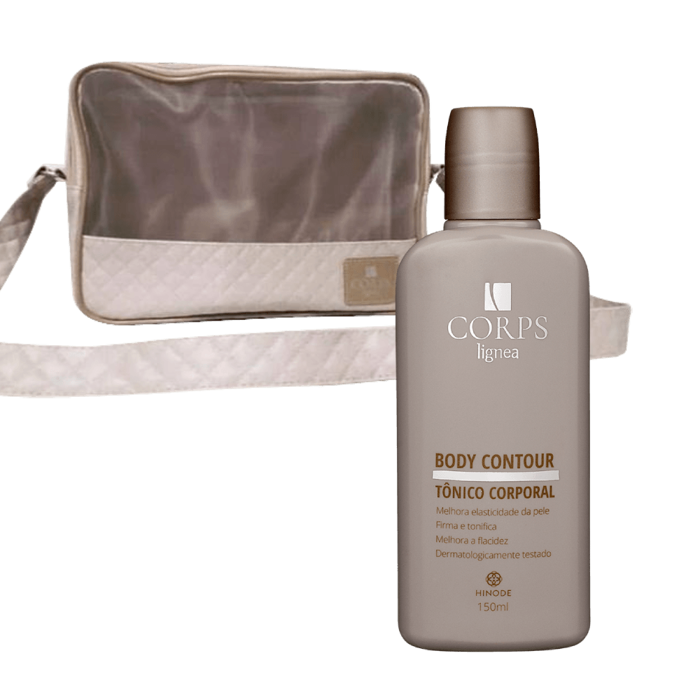 Foto do produto Kit Bolsa + Tônico Corporal Body Contour Corps Lígnea 200g
