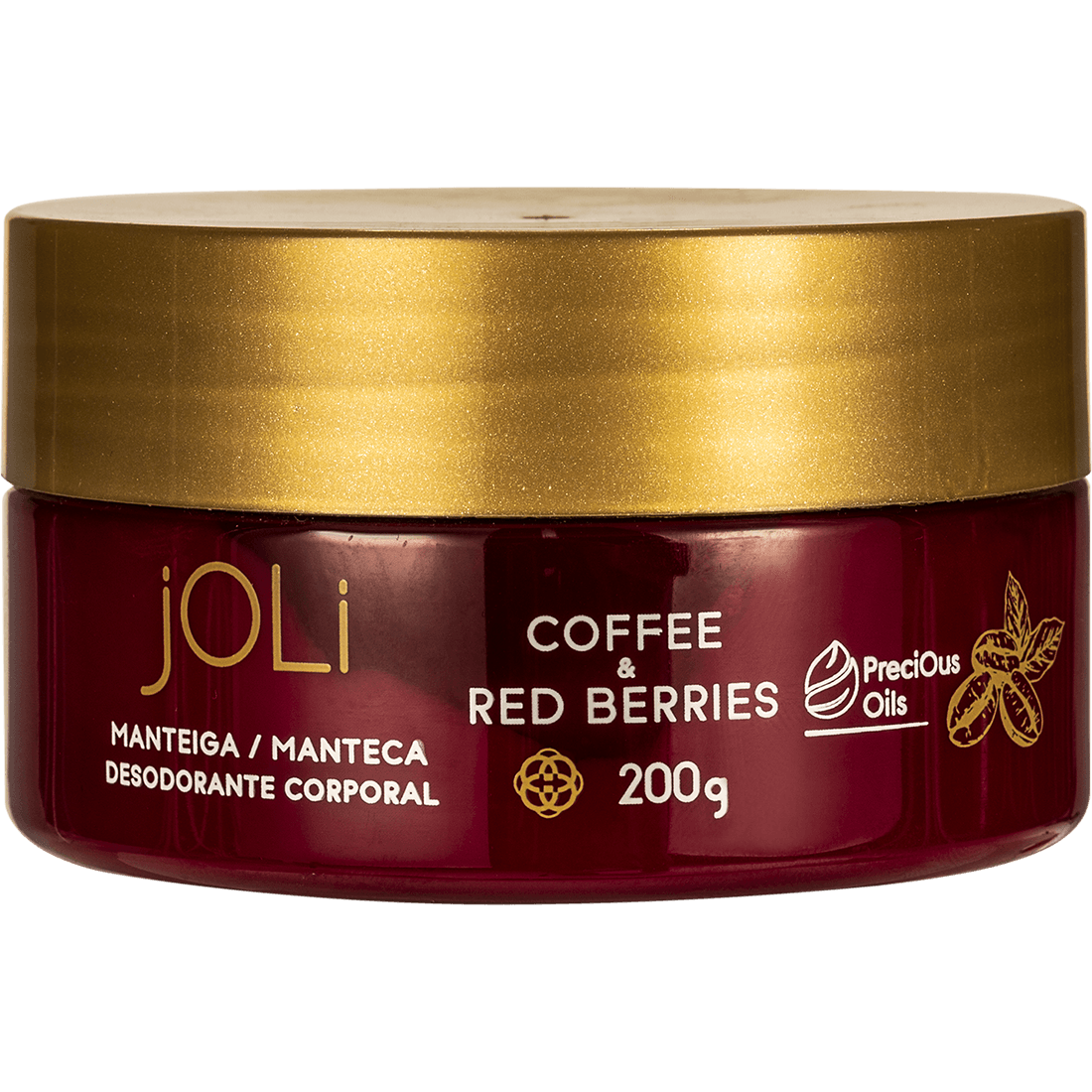 Foto do produto Manteiga Corporal Joli Café e Frutas Vermelhas 200ml