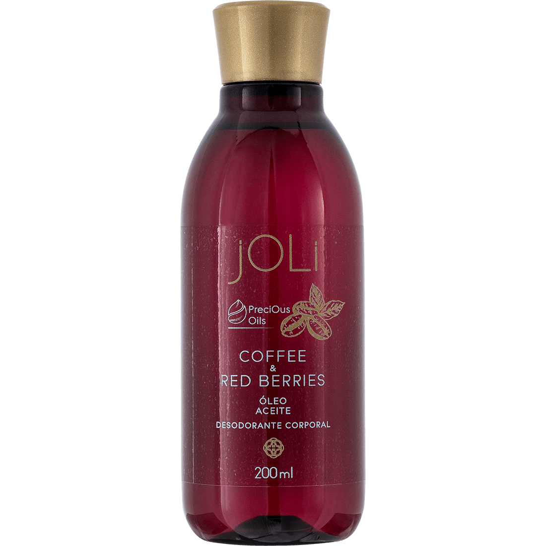 Foto do produto Óleo Desodorante Corporal Joli Café e Frutas Vermelhas 200ml