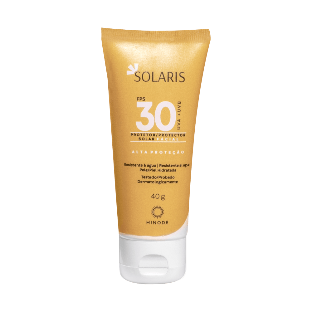 Foto do produto Protetor Solar Facial Solaris UVA e UVB FPS 30 40g