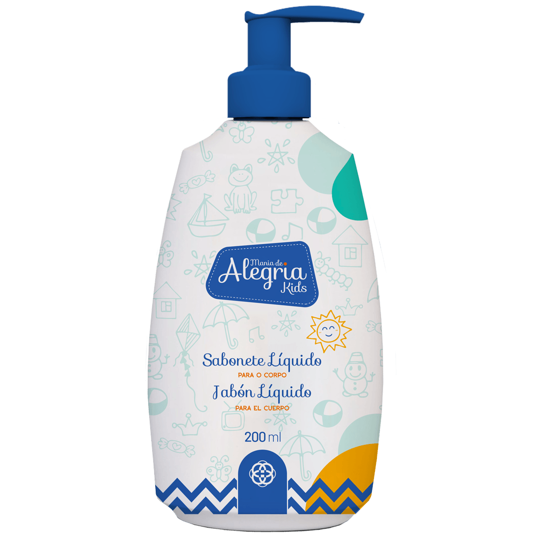 Foto do produto Sabonete Líquido Mania De Alegria Kids 200ml