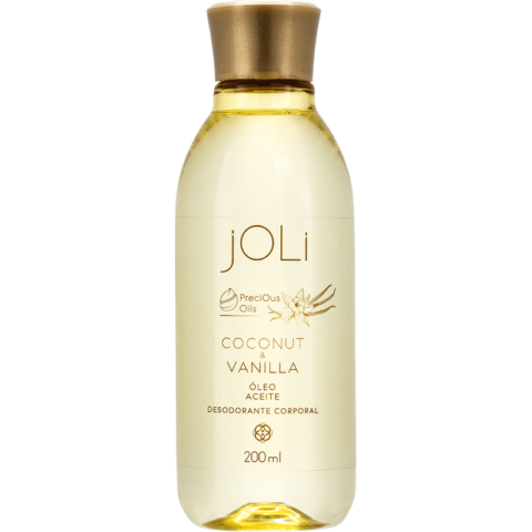 Óleo Desodorante Corporal Joli Vanilla e Coco 200ml