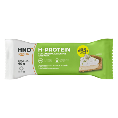 Barra de proteína H-Protein Sabor Torta de Limão 40g