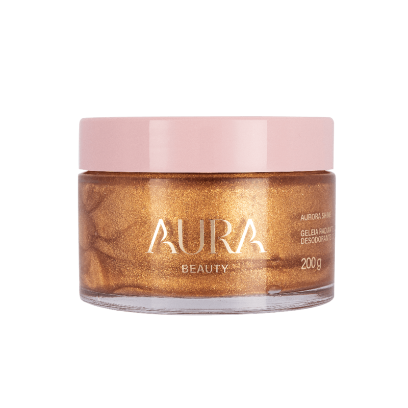 Geleia Radiante Iluminadora Aura Beauty Aurora Shine 200g